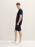 Meskie Szorty Materialowe Tom Tailor Slim Chino Shorts Sky Captain Blue - 1040227-10668