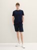 Meskie Szorty Materialowe Tom Tailor Slim Chino Shorts Sky Captain Blue - 1040227-10668