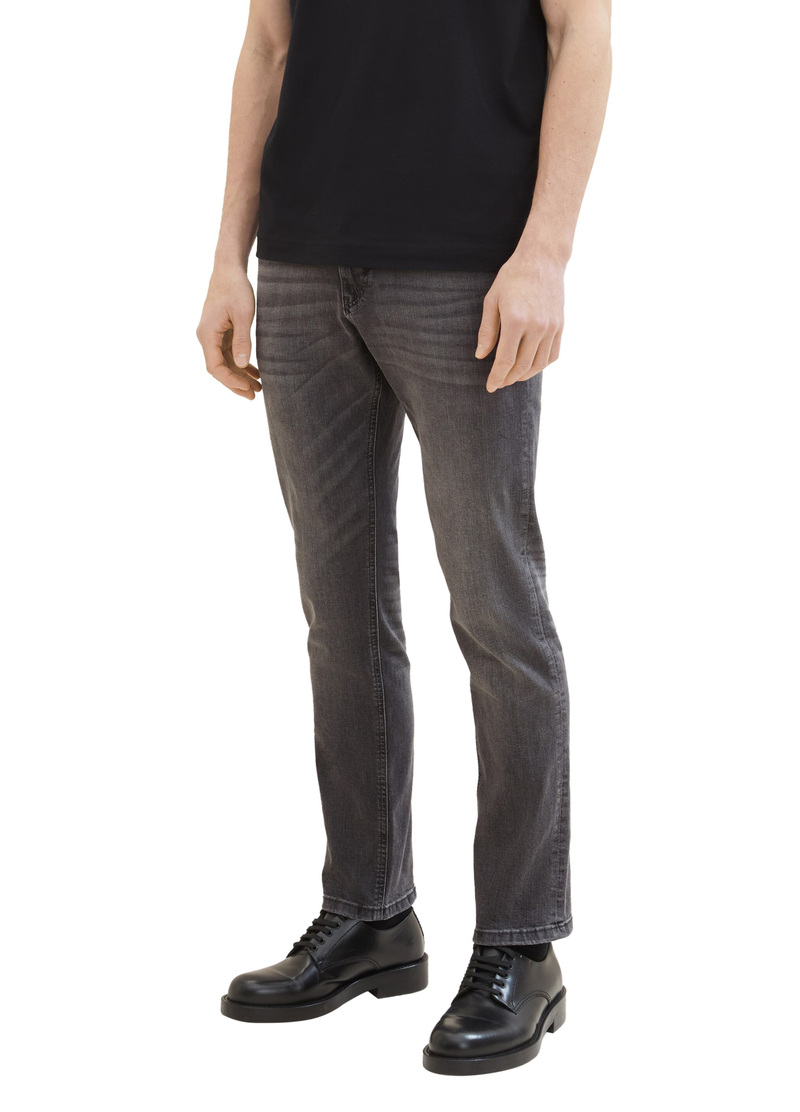Meskie Spodnie Dzinsowe Tom Tailor Denim Pants Stone Grey Denim - 1042363-10233