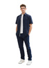 Meska Koszula Materialowe Tom Tailor Sky Captain Blue - 1041350-10668