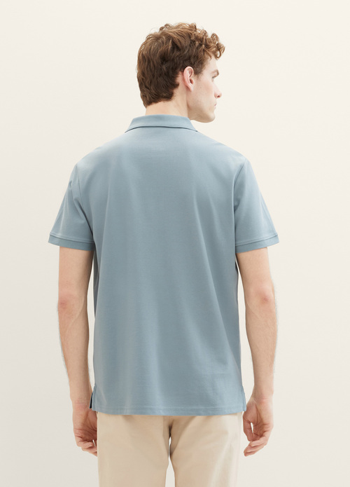 Tom Tailor Basic Polo Shirt Grey Mint - 1027713-27475