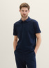Tom Tailor Basic Polo With Contrast Dark Blue - 1031006-10302