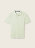 Tom Tailor Basic Polo With Contrast Tender Sea Green - 1031006-35169