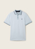 Mska Koszulka Polo Tom Tailor Basic Polo Shirt White Foggy Blue Twotone - 1040822-35199