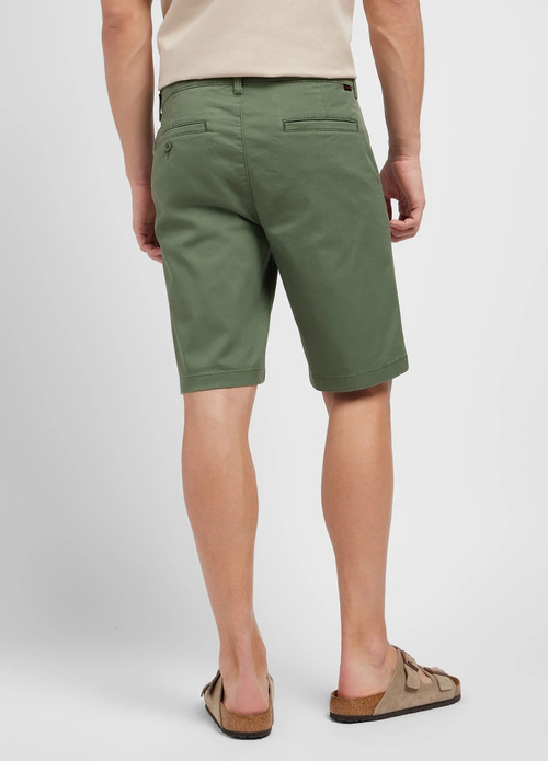 Meskie Szorty Materialowe Lee Regular Chino Short Olive Grove - 112351272