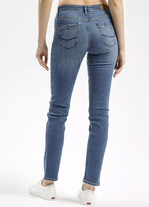Cross Jeans Slim Fit Anya Dark Mid Blue 202 - P-489-218