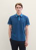 Tom Tailor® Basic Polo Shirt - Dark Blue Two Tone