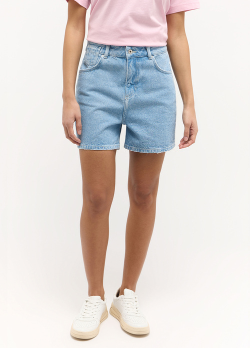 Mustang Jeans Style Charlotte Shorts Denim Blue - 1015220-5000-312