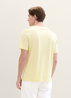Meski T Shirt Tom Tailor C Neck T Shirt Light Yellow - 1041817-34585