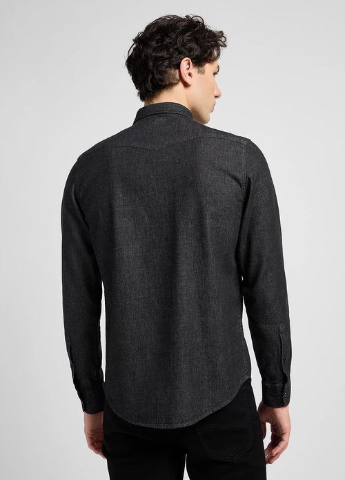 Lee® Regular Western Shirt - Washed Black