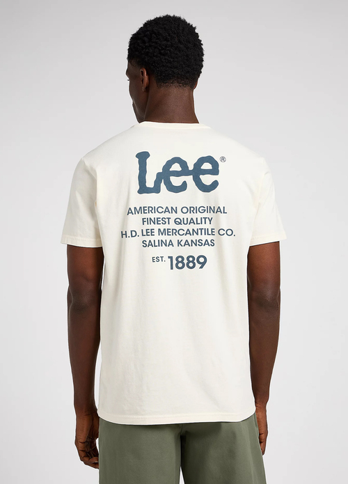 Lee® Loose Logo Tee - Ecru