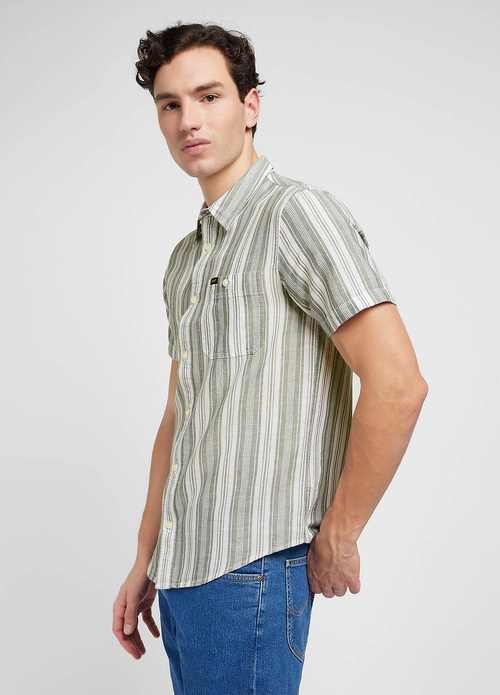 Lee® Leesure Shirt - Summit Stripe