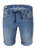 Cross Jeans® Denim Jogger Short - Light Mid Blue (012)