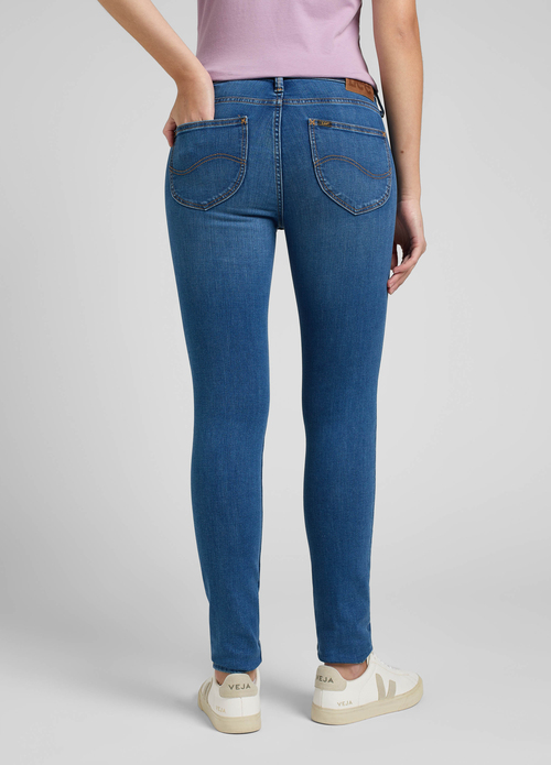 Damskie Spodnie Dzinsowe Lee Scarlett Used B - L526AHKR