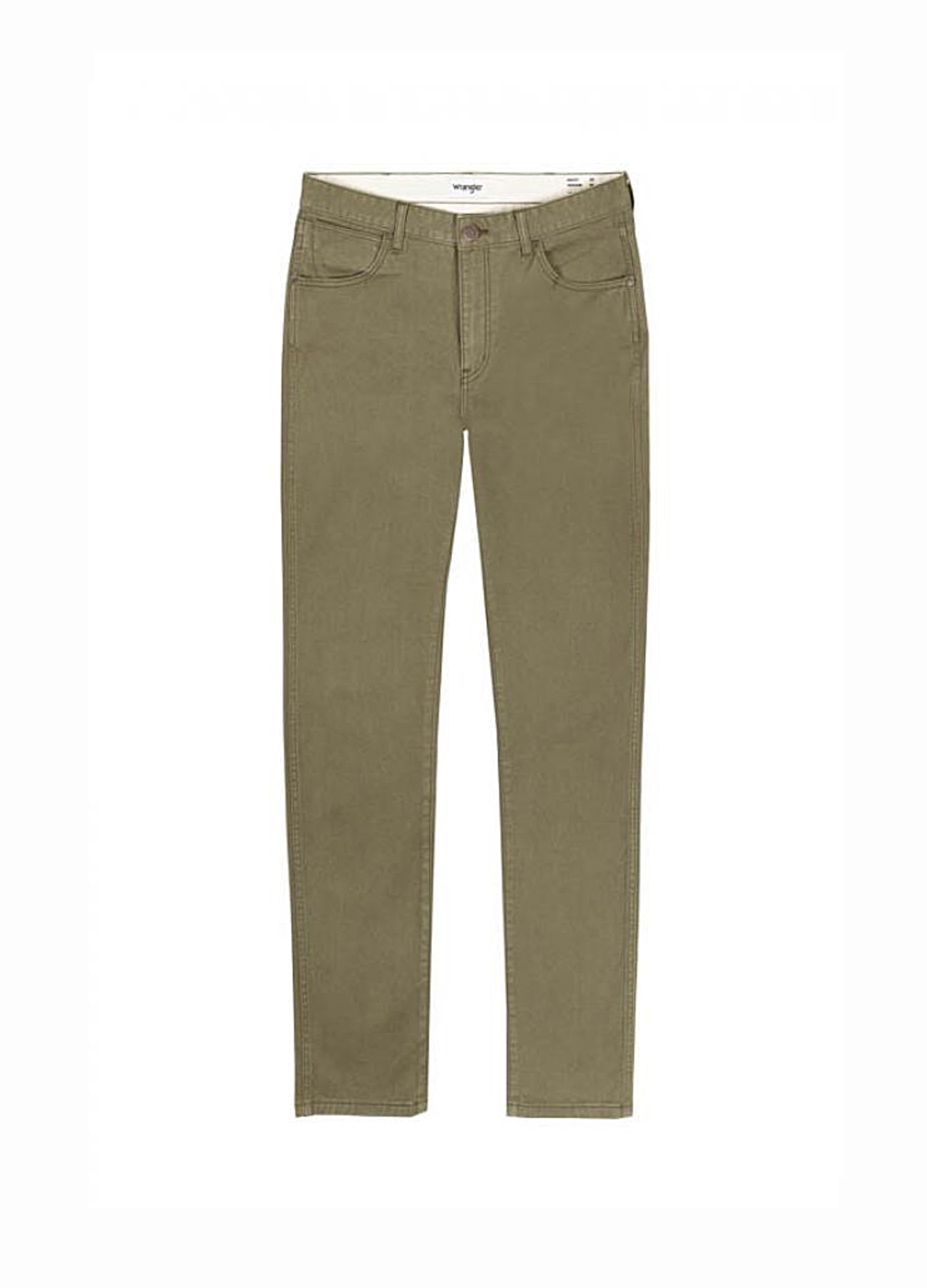 Mskie Spodnie Dinsowe Wrangler Larston Militare Green - W18S93G40