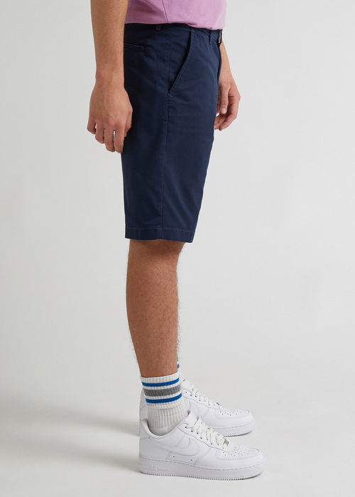Meskie Szorty Materialowe Lee Regular Chino Short Deep Navy - L70TTY64