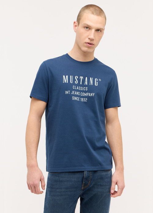 Mustang Jeans Austin Logo Insignia Blue - 1015067-5230
