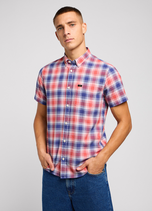 Lee Short Sleeve Button Down - Poppy 112349962 112349962