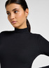 Lee Ribbed Long Sleeve High Neck Unionall Black - 112355165 Lee Ribbed Long Sleeve High Neck Unionall Black - 112355165