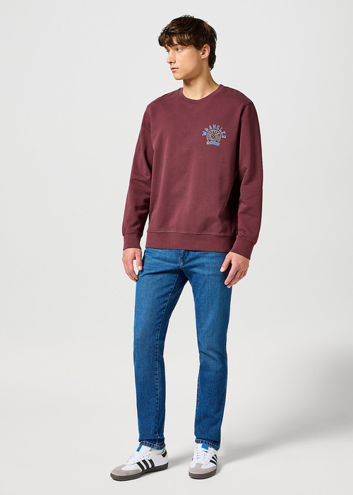 Meskie Spodnie Dzinsowe Wrangler River Sundown Blue - 112356835