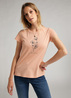 Mustang Alexia C Print Dusty Coral - 1011393-8083 Mustang Alexia C Print Dusty Coral - 1011393-8083