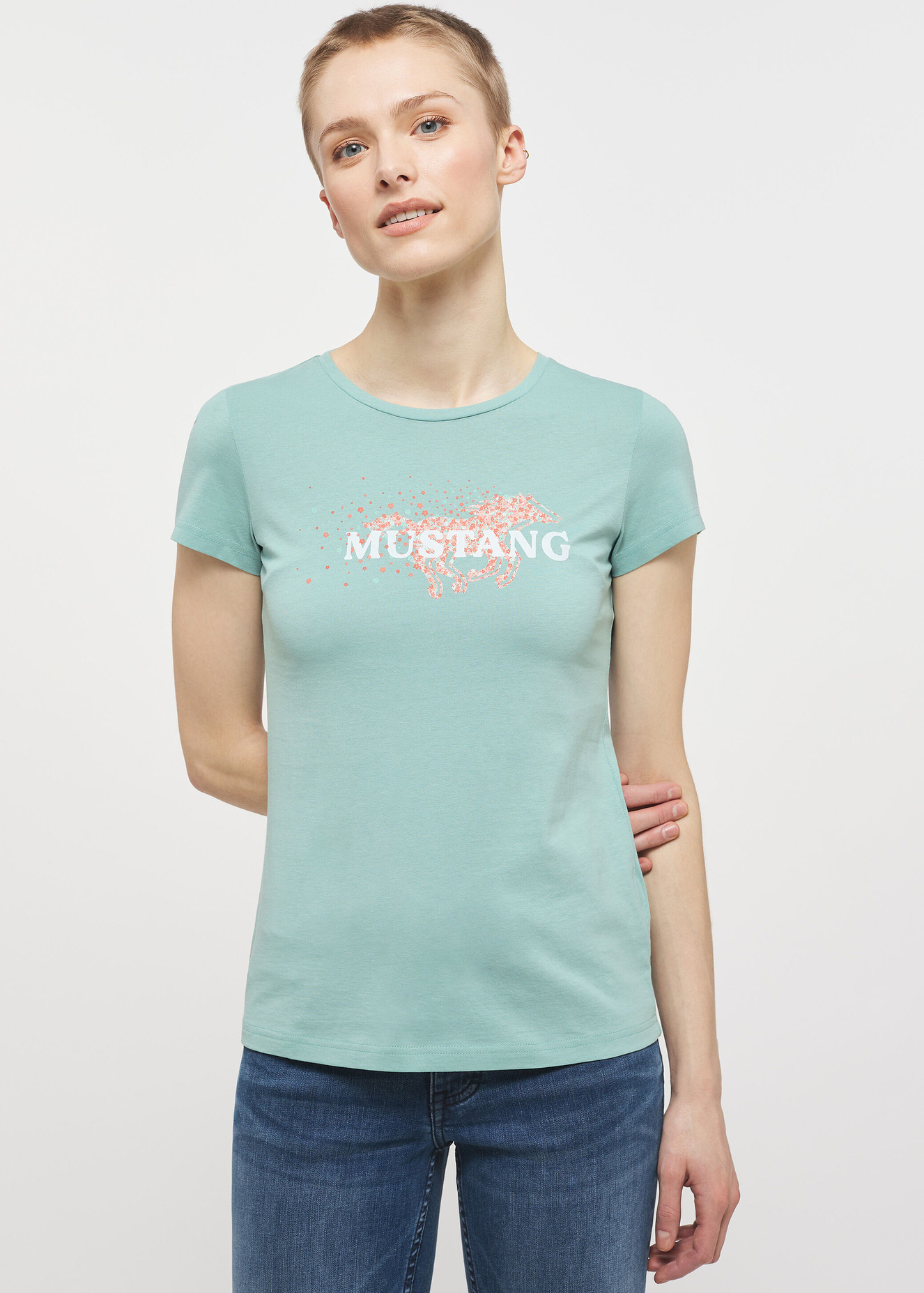 Mustang Alexia C Print Aquifer - 1012478-5288 Mustang Alexia C Print Aquifer - 1012478-5288