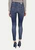 Damskie Spodnie Dzinsowe Mustang Mia Jeggings Denim Blue - 1008123-5000-782