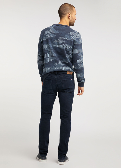 Meskie Spodnie Dzinsowe Mustang Frisco Denim Blue - 1009169-5000-903