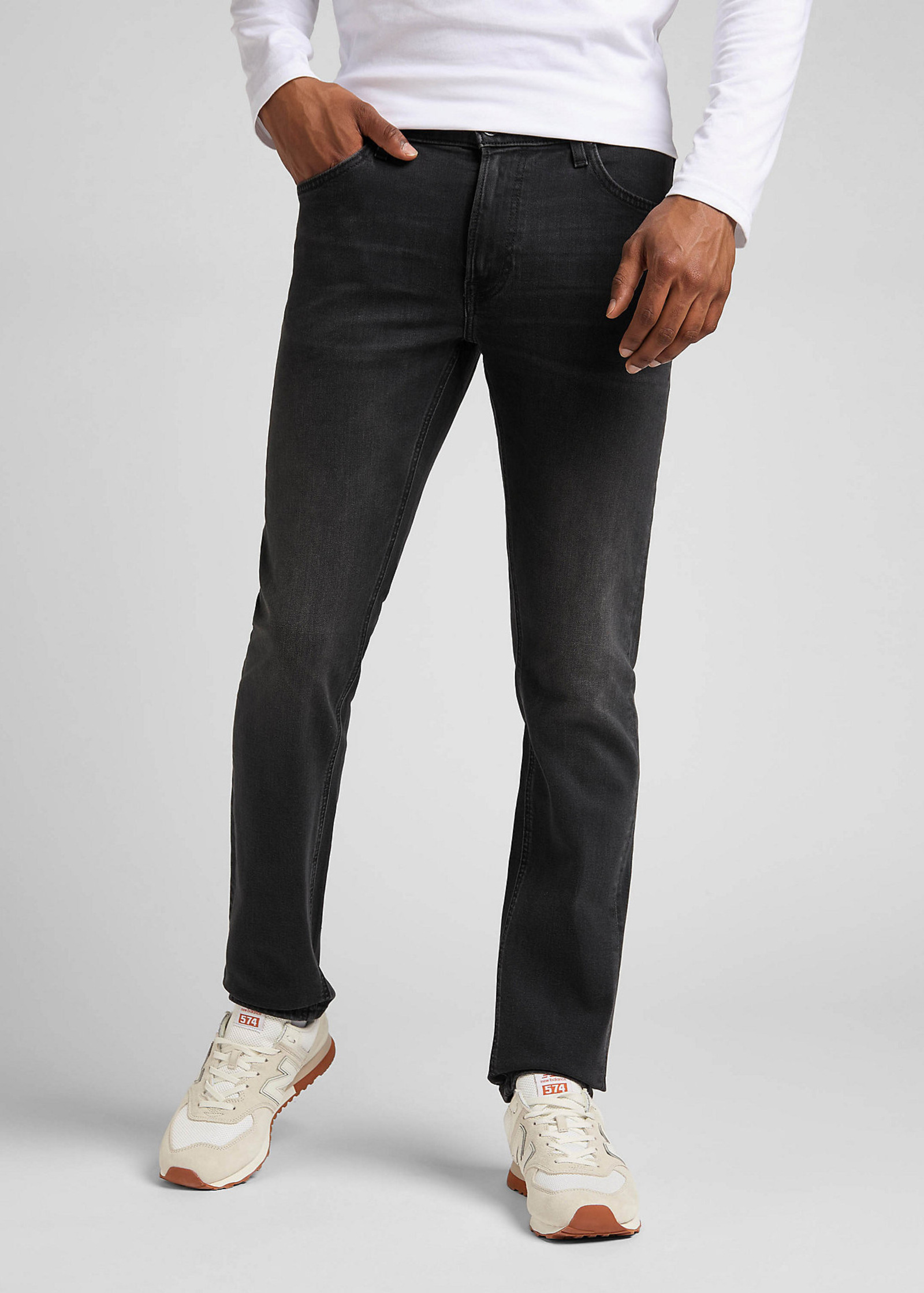 Meskie Spodnie Dzinsowe Lee Daren Zip Fly Asphalt Rocker - L707ADER