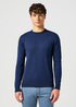 Meski Sweter Wrangler Knit Sweater Navy - 112357427