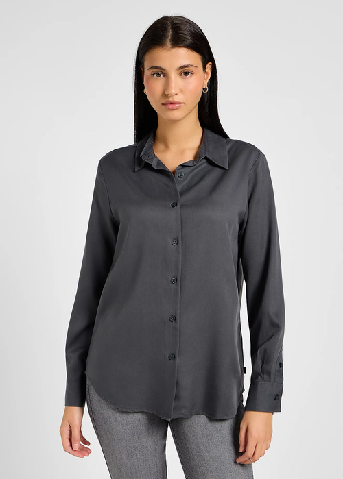 Lee Pocketless Shirt - Dark Muted Gray 112355196 112355196