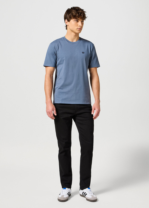 Meskie Spodnie Dzinsowe Wrangler Larston Deep Ink - 112356815