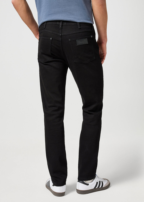 Meskie Spodnie Dzinsowe Wrangler Larston Deep Ink - 112356815