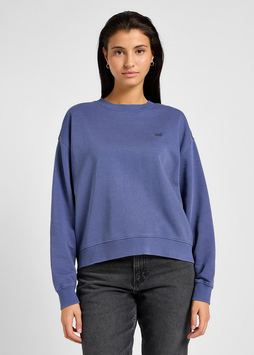 Lee Crew Neck Sweatshirt - Surf Blue Bootcut
