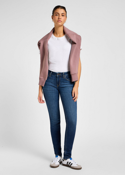 Damski T Shirt Lee Perfect Tee Bright White - 112355195