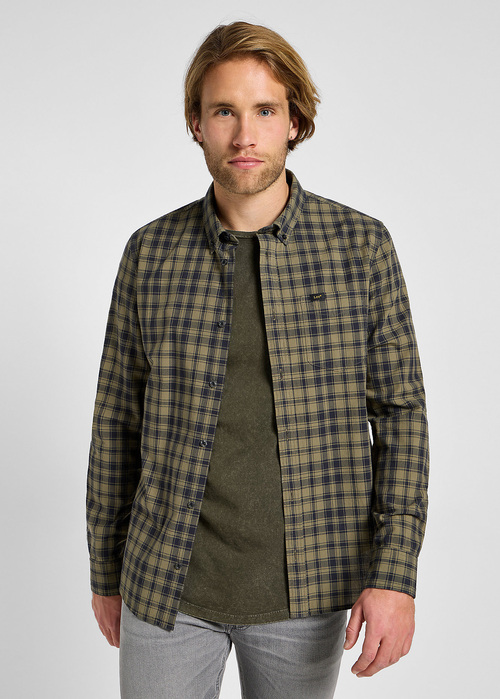 Lee Button Down Shirt - Green 112355644 112355644