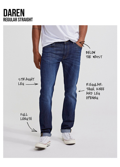 Meskie Spodnie Dzinsowe Lee Daren Zip Fly Anomaly - 112358989