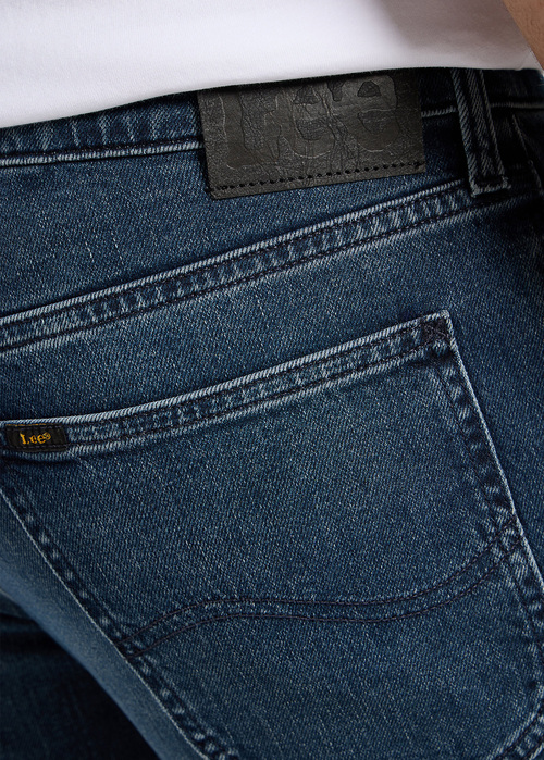 Meskie Spodnie Dzinsowe Lee Daren Zip Fly Holland Blue - 112355807