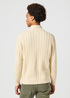 Wrangler Half Zip Knit Ecru - 112357290 Wrangler Half Zip Knit Ecru - 112357290