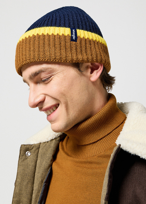 Wrangler Sign Off Beanie - Navy 112357188 112357188