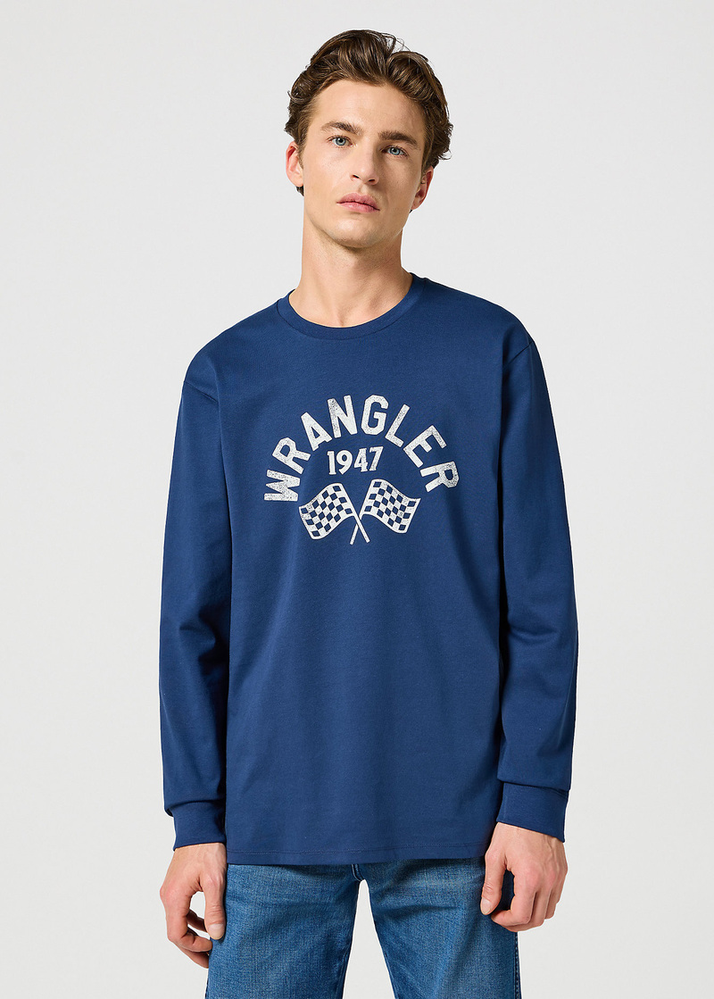 Mska Koszulka Z Dugim Rkawem Wrangler Long Sleeve Graphic Tee - 112357447