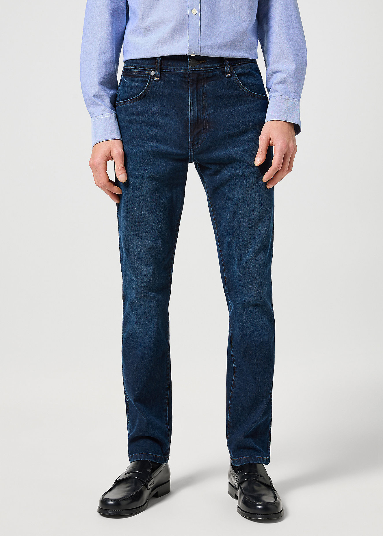 Meskie Spodnie Dzinsowe Wrangler Larston Mindnight Rodeo - 112356853