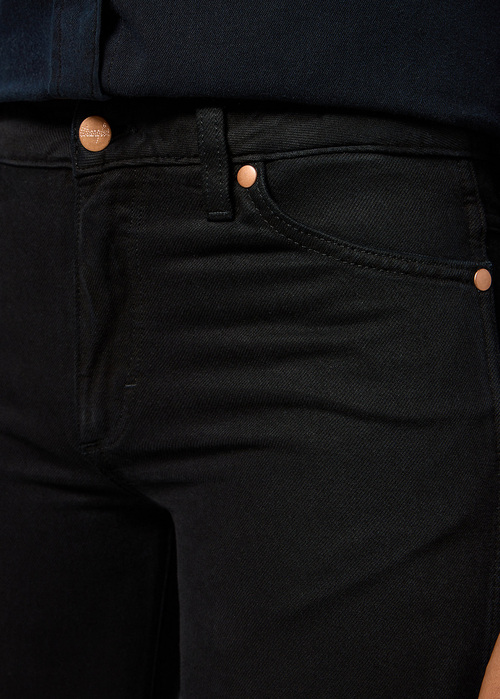 Damskie Spodnie Dinsowe Wrangler World Wide Midnight Ride - 112356420