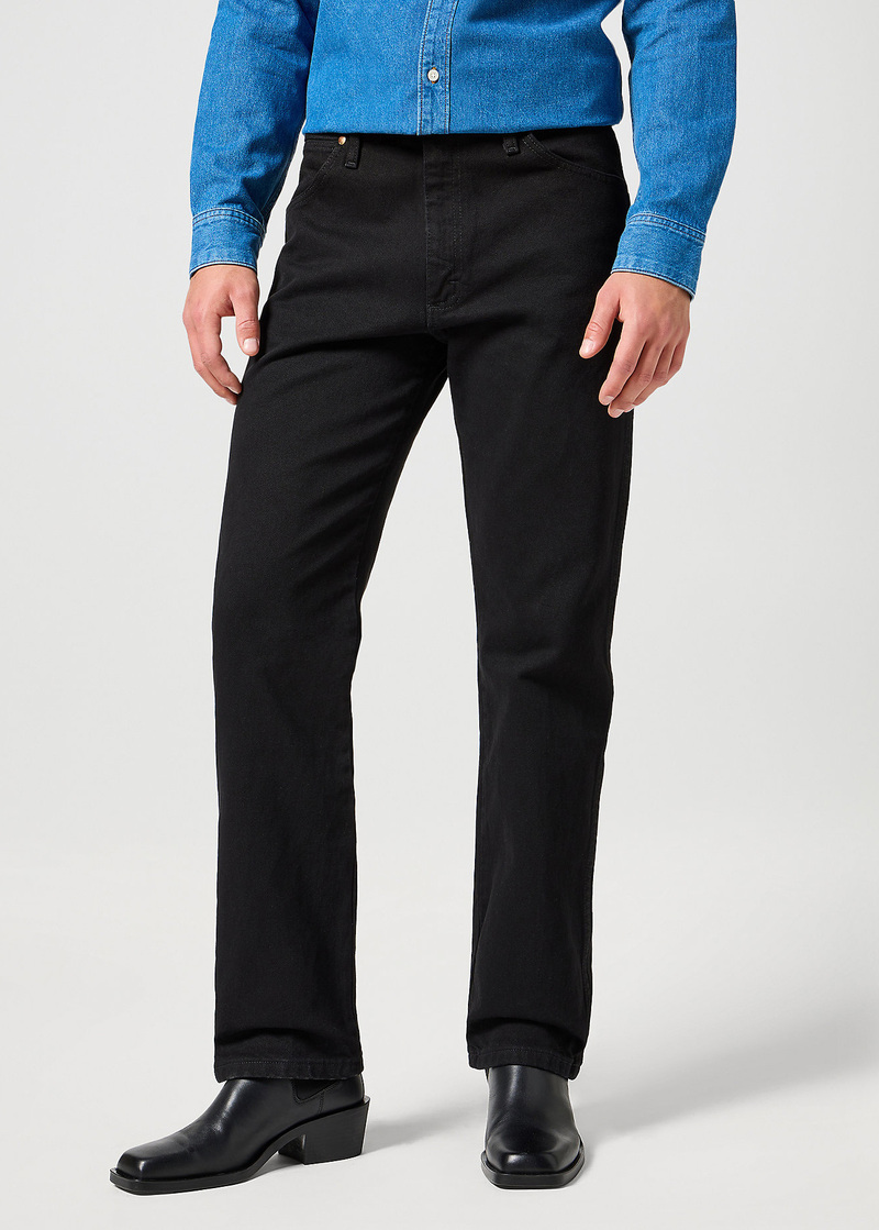 Meskie Spodnie Dzinsowe Wrangler 13mwz Cowboy Cut Shadow Black - 112358474