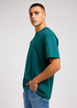 Meski T Shirt Lee Plain Loose Tee Evergreen - 112350757
