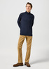 Meski Sweter Wrangler Turtleneck Dark Navy - 112357296