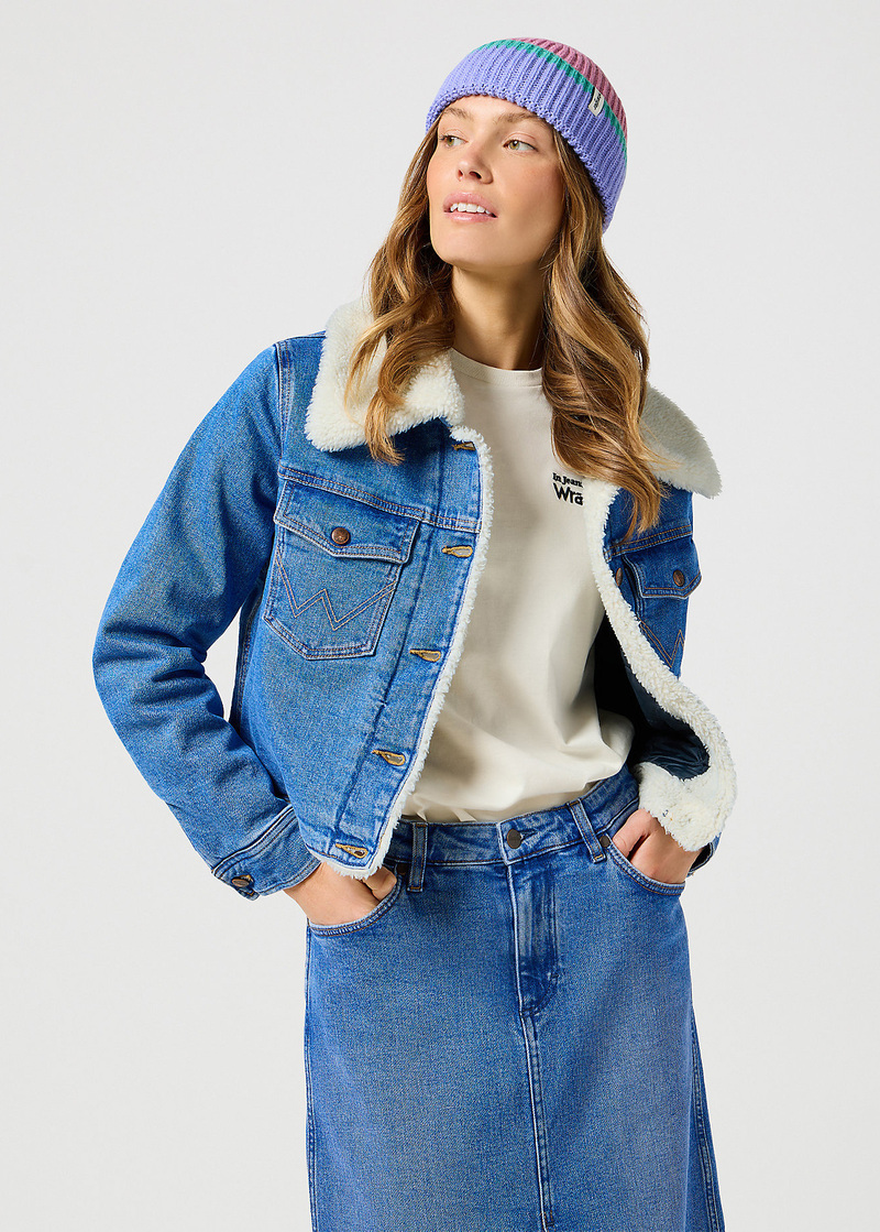 Czapka Zimowa Wrangler Sign Off Beanie Mauvewood - 112356870