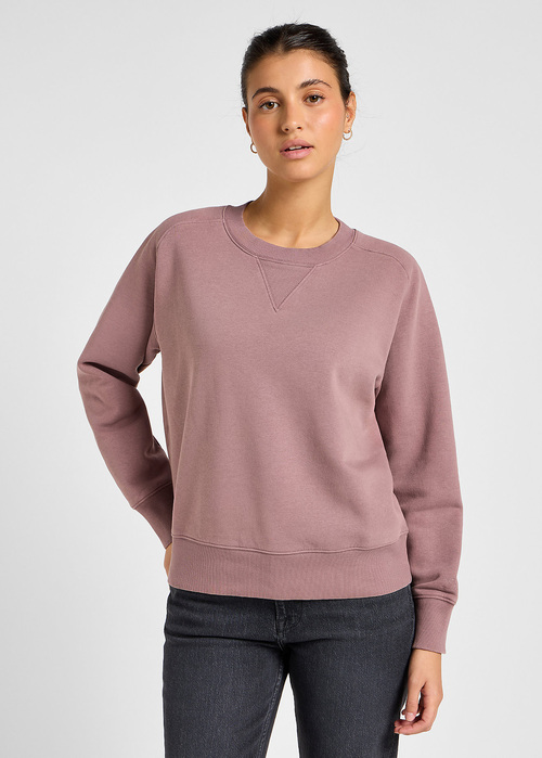 Lee Reglan Crew Sweatshirt - Dreamy Mauve 112355173 112355173