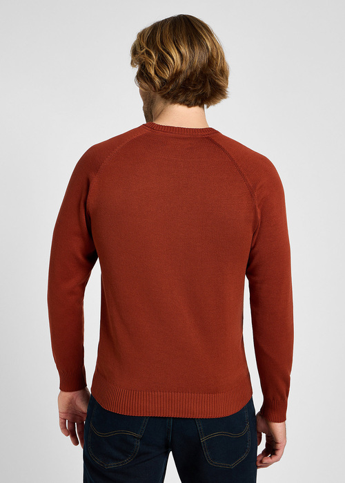 Meski Sweter Lee Reglan Knit Sweet Maple - 112355672