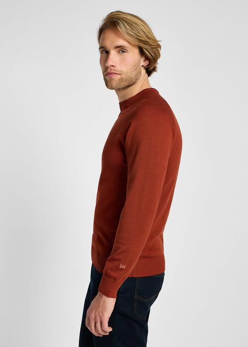 Meski Sweter Lee Reglan Knit Sweet Maple - 112355672